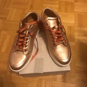 BNWB Jimmy Choo leather sneakers size 40.5